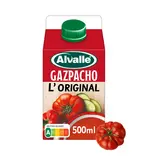 Gazpacho Soupe Froide de Tomate - ALVALLE - Brique 50cl