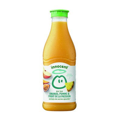 Pur jus réfrigéré ananas passion Sans sucres ajoutés - INNOCENT - 900ml
