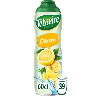 Sirop de Citron TEISSEIRE, bidon 60cl