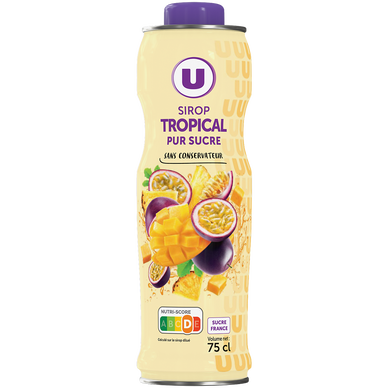 Sirop tropical  bidon de 75cl