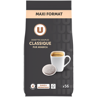 Café dosettes CLASSIQUE N°4 - x56