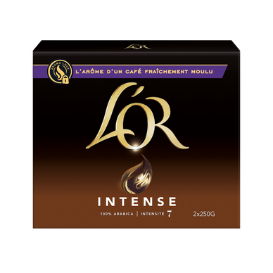 Café moulu L'OR INTENSE N°7 - 500g