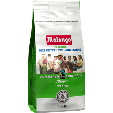 Café en grains MALONGO petits producteurs - 500g