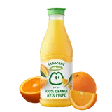 Pur jus réfrigéré orange avec pulpe Sans sucres ajoutés - INNOCENT - 900ml