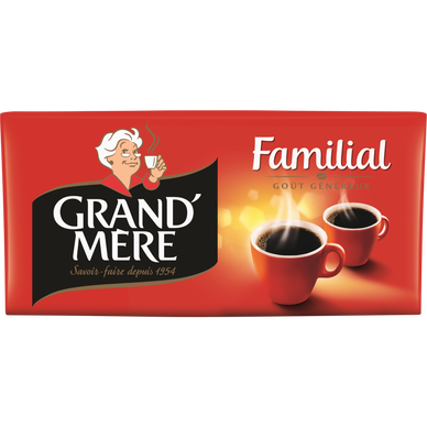 Café moulu GRAND MERE Familial - 4x250g