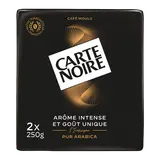 Café moulu classique arabica CARTE NOIRE 2x250g