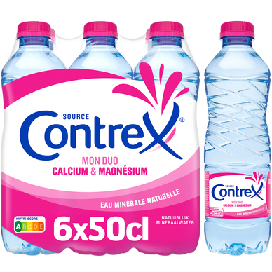 Eau minérale naturelle CONTREX - 6x50cl