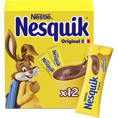 Poudre chocolatée NESQUIK - Sticks 12x13,5G