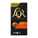 Café Capsules L'OR DELIZIOSO N°5 - compatible NESPRESSO - x10