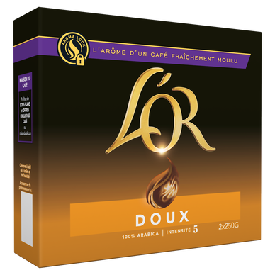 Café moulu L'OR DOUX N°5 - 500g