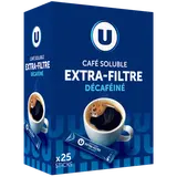 Café soluble extra filtre décaféiné - x25 - 50g