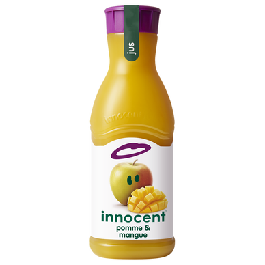 Pur jus réfrigéré pomme, mangue Sans sucres ajoutés - INNOCENT - 900ml