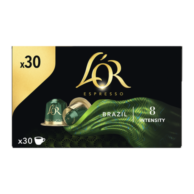 Café Capsules L'OR ESPRESSO N°8 - compatible NESPRESSO - x30