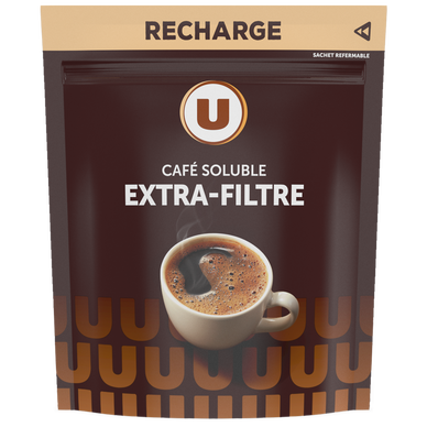 Café soluble EXTRA-FILTRE - Recharge 180g