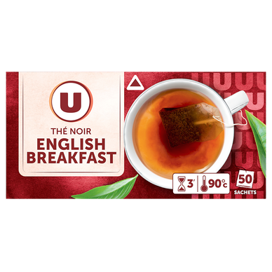 Thé English Breakfast  boîte de 50 sachets  -  100g