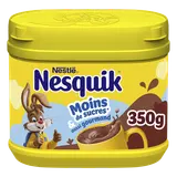 Poudre chocolat instantannée moins sucre Nesquik NESTLE, boîte 350g
