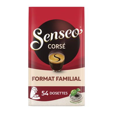 Café dosettes SENSEO corsé - compatible - x54