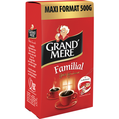 Café moulu GRAND MERE Familial - 500g