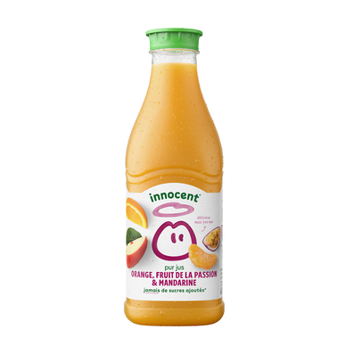 Pur jus réfrigéré orange passion mand Sans sucres ajoutés - INNOCENT -900ml