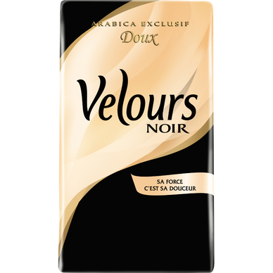 Café moulu VELOURS NOIR ARABICA EXCLUSIF DOUX - 250g