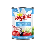 Lait concentré non sucré demi écrémé REGILAIT, 410g