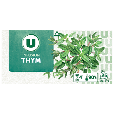 Infusion au thym U x25 sachets 27,5g