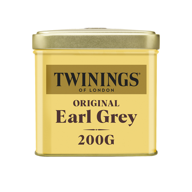Thé Earl Grey TWININGS, coffret de 200g