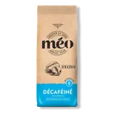 Café en grains décaféiné MEO, paquet 250g