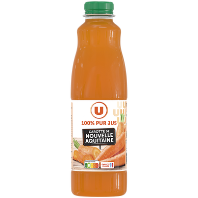 Pur jus de carotte d'Aquitaine 1L