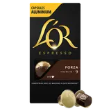 Café Capsules L'OR FORZA N°9 - compatible NESPRESSO - x10