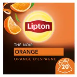 Thé noir à l'orange d'Espagne LIPTON, x20 sachets, 34g