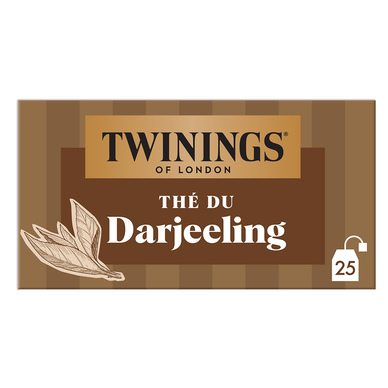 Thé Darjeeling TWININGS, 25 sachets, 50g
