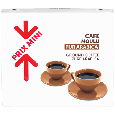 Café moulu PRIX MINI pur arabica - 500g
