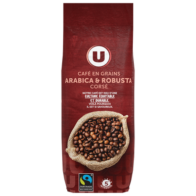 Café en grains corsé N°5 - 500g