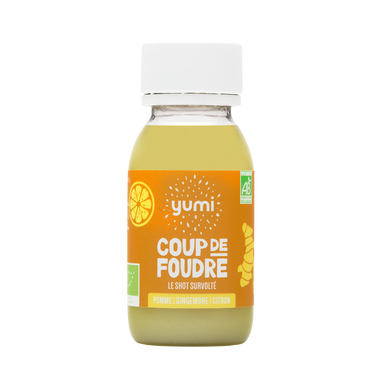 Coup de Foudre BIO shot de Gingembre YUMI 60ml