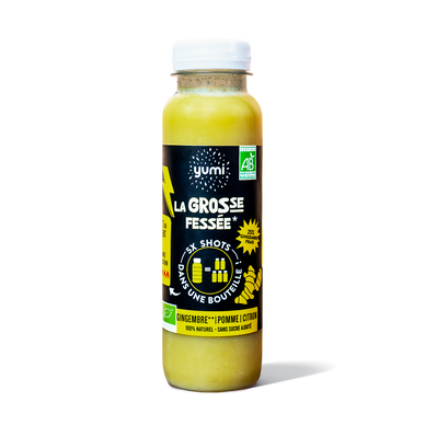 La Grosse Fessée bio Maxishot de gingembre YUMI 300ml