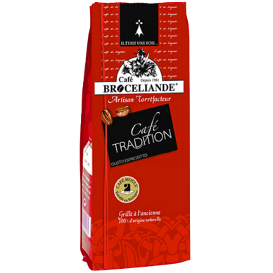 Café moulu BROCELIANDE 100% arabica tradition - 250g