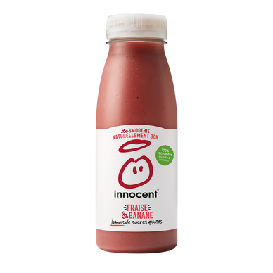 Smoothie fraise banane Sans sucres ajoutés - INNOCENT - 250ml