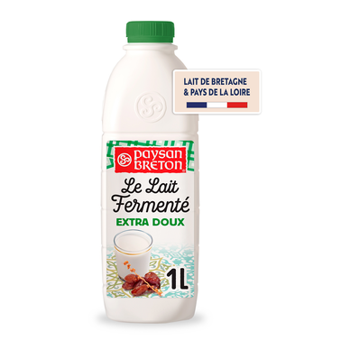 Lait fermenté extra doux PAYSAN BRETON - 1L