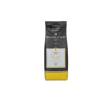 Café moulu BRULERIE D'ALRE Mélange Italien N°5 - Italie - 250g