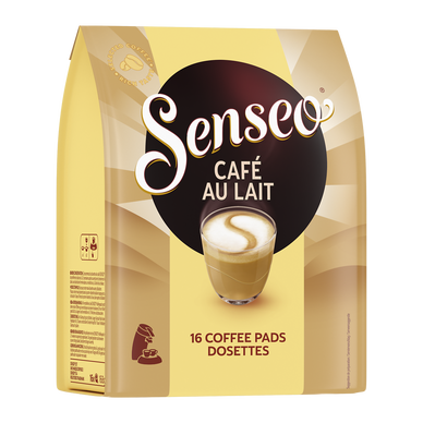 Café dosettes SENSEO au lait - compatible - x16