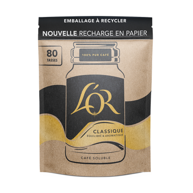 L'OR classique soluble, recharge 150g