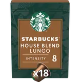 Café house blend lungo intensity 8 STARBUCK x18 capsules 93g