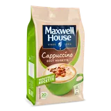 Café cappuccino noisette MAXWELL HOUSE, 340g