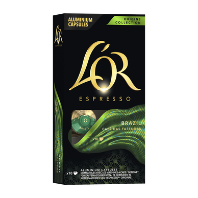 L'OR espresso Brésil, capsules x10, 52g