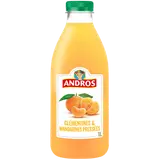 Jus réfrigéré clémentines et mandarine pressées ANDROS - Bouteille 1L
