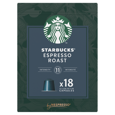 Espresso roast intensity 11 STARBUCK x18 capsules 99g