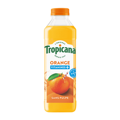 Boisson TROPICANA Orange Vitamines + 75cL