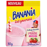 Préparation instantanée lait gourmand saveur fraise BANANIA - doypack350g