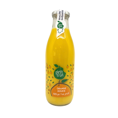 Pur jus d'orange des Amériques Plein Fruit, brique de 1l
